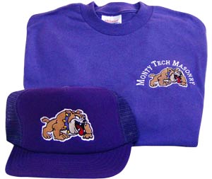 Monty Tech Embroidered T-shirt & Hat