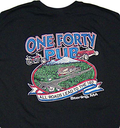 One Forty Pub Screen Printed T-Shirt